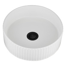 Anika 360mm Ceramic Above Counter Basin with Pop-Up Waste